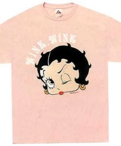 Bettyboopsuperstore Betty Boop Wink T-Shirt Clothing And Apparel