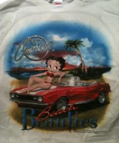 Bettyboopsuperstore Camaro Betty Boop T-Shirt Clothing And Apparel