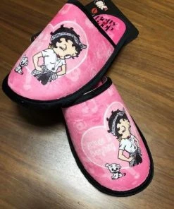 Bettyboopsuperstore Betty Boop Attitude Slippers NEW Bathroom