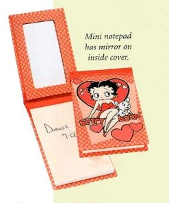 Bettyboopsuperstore Betty Boop Mini Notepad W/Mirror Desktop
