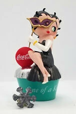 Bettyboopsuperstore Betty Boop Coca Cola Winter Mini Box With Snow Flake Pin Classic Collectibles