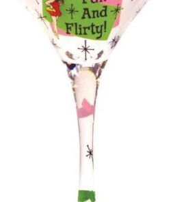 Bettyboopsuperstore Betty Boop Fun And Flirty Martini Glass
