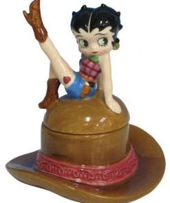 Bettyboopsuperstore Betty Boop Cowgirl Trinket Box RETIRED Desktop