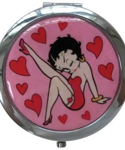 Bettyboopsuperstore Betty Boop Hearts Compact Bathroom