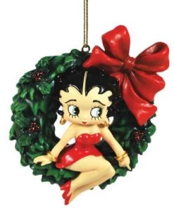 Bettyboopsuperstore Classic Collectibles Wreath Betty Ornament